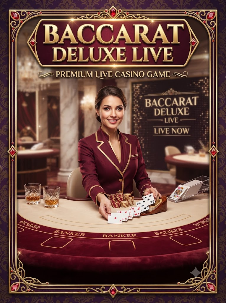 Baccarat Deluxe Live table