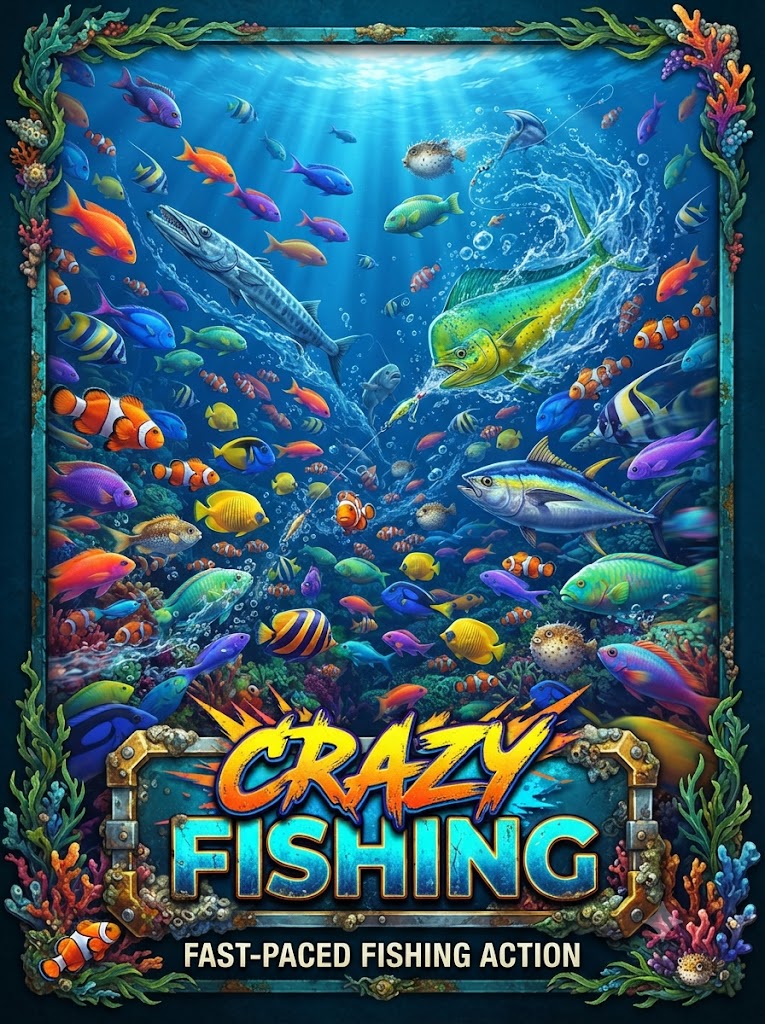 Crazy Fishing arcade game