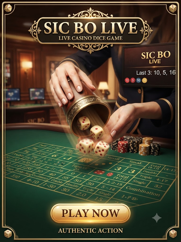Sic Bo Live dice game